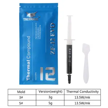 

ZF-EVO 13.5W/m k Thermal Grease Conductive Paste for processo CPU GPU IC Cooler