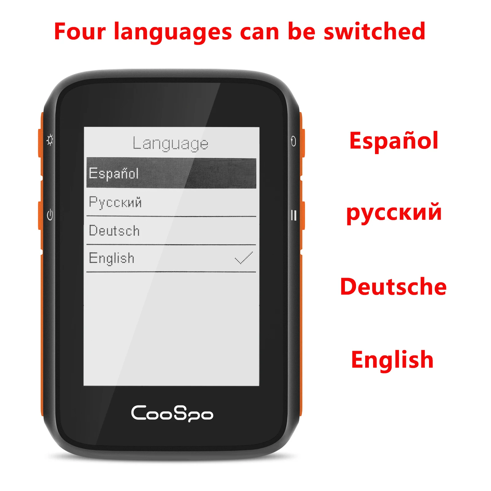 Беспроводной велокомпьютер CooSpo GPS спидометр одометр 2 4 дюйма BLE5.0 ANT +