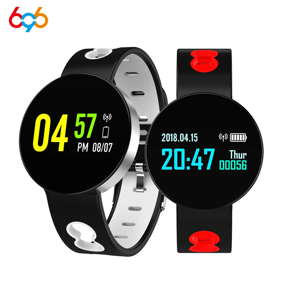 

696 LJL11 Smart Bracelet Heart rate Blood Pressure Measurement Anti-lost reminder Motion tracking Alarm clock Sports Smart Watch
