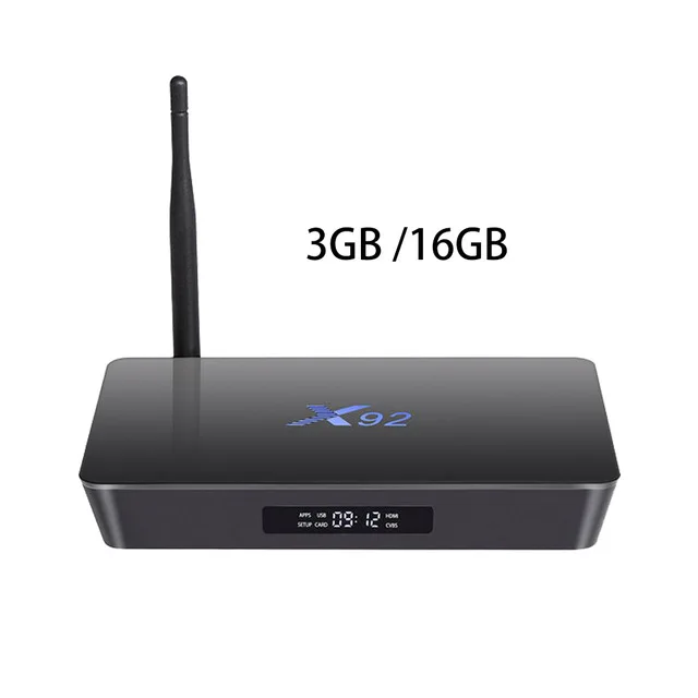 3G 16G X92 Android tv BOX 7,1 3 ГБ 32 ГБ Amlogic S912 Octa Core5G Wifi 4K BT4.0 H.265 двойной Wifi Google Play Youtube Smart tv BOX - Цвет: 3G 16G