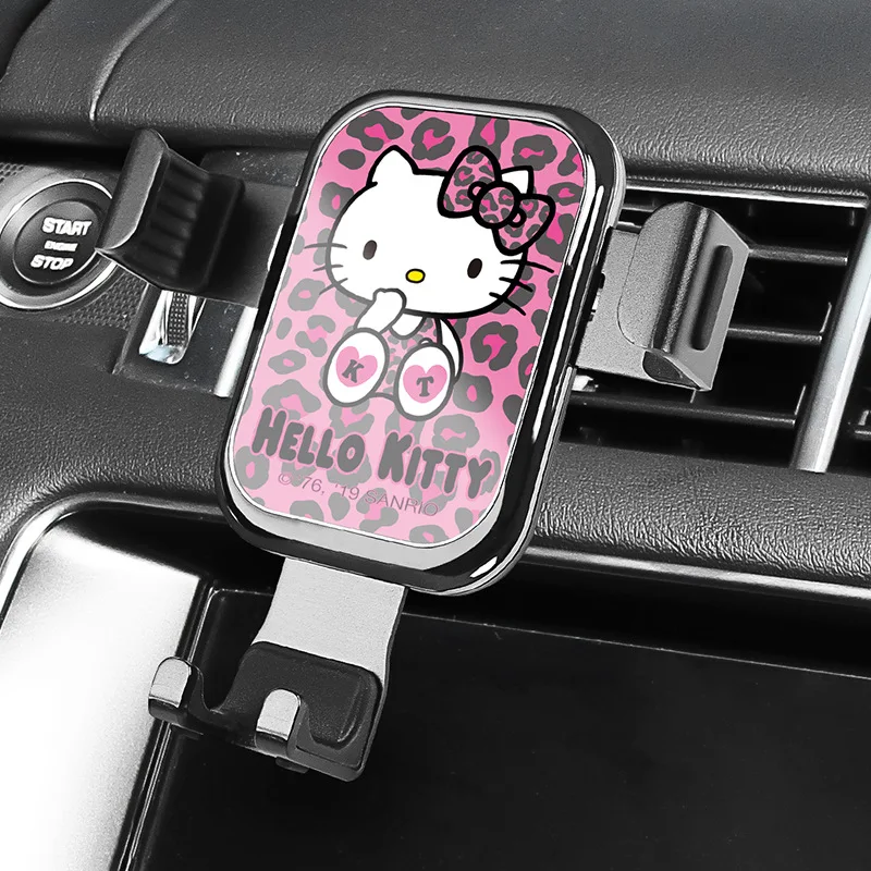 Titular do Telefone do Carro Titular do Carro Suporte do Telefone do Carro Ventilação de ar Acessórios do Carro Kitty Gato Gravidade Universal Auto Clipe Montagem 1pc 11 Cheap Suporte universal p carro