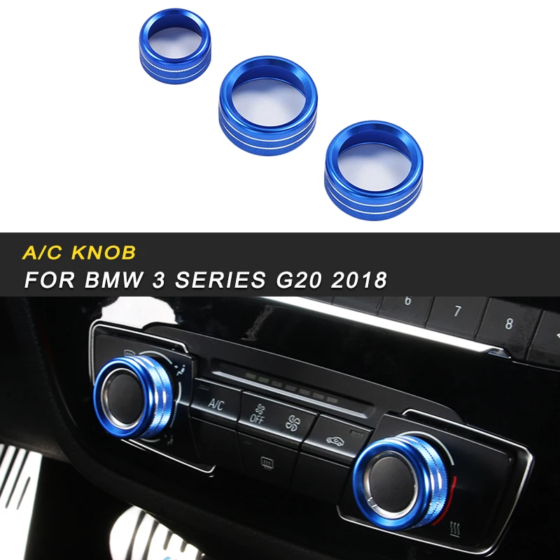 

Auto Car A/C Knob Circle Ring Volume Frame Trim Sticker Cover Interior Accessories For BMW 3 Series F30 2012 2018