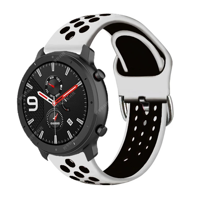Cinturino Per Amazfit Gtr 47Mm Smart Watch 22Mm Cinturino Da Polso Per Xiaomi Huami Amazfit Pace/Stratos/2 Stratos/Stratos 3