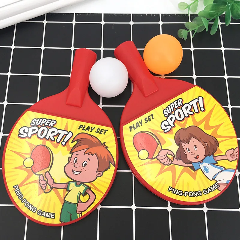 Детская игрушечная ракетка для настольного тенниса, Детская маленькая ракетка, спортивное оборудование