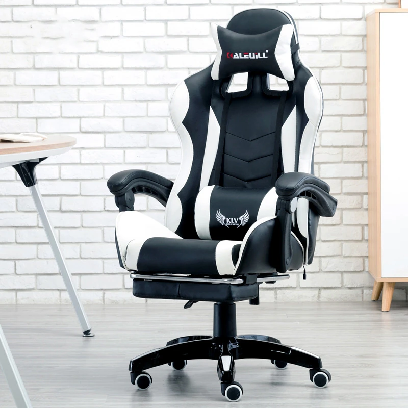 Professional Computer Chair LOL Internet Cafes Sports Racing Chair WCG Play Gaming Chair Office Chair armchair with footrest Professional Computer Chair LOL Internet Cafes Sports Racing Chair WCG Play Gaming Chair Office Chair armchair with footrest