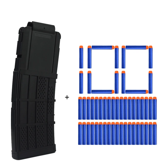 Pince de recharge pour chargeur Nerf Series Blasters, fléchettes de recharge,  balles souples, remplacement, 100 pièces