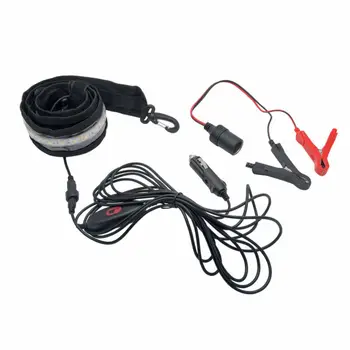 

1.3m LED Camping Light Strip White Flexible Dimmer Caravan Boat Waterproof Camper Lamp Cool White 6000-6500K
