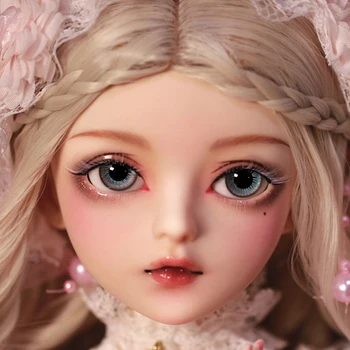 

1/3bjd doll gifts for girl Lolita Handpainted makeup fullset princess doll with clothes Nemee bebe reborn doll
