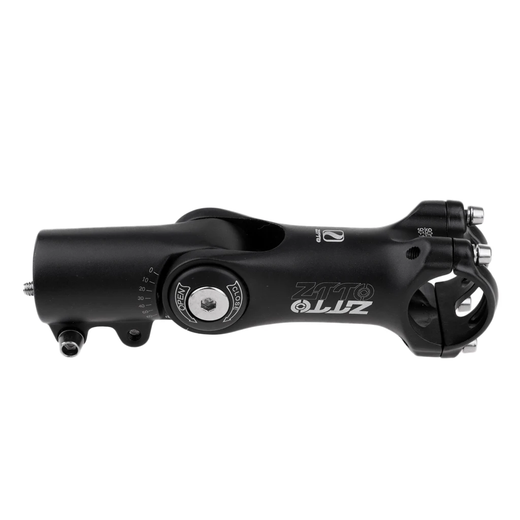31.8 X 90mm Bicycle Stem Riser Angle Adjustable MTB Road Bike Handlebar Stem