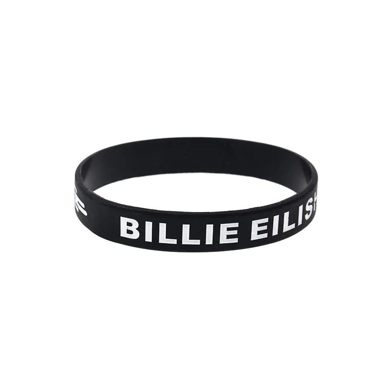 OBH 2 шт Billie Elilish Debossed силиконовый браслет для музыкального концерта