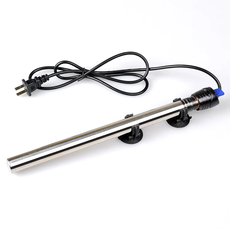 50W/100W/200W/300W/500W Submersible Aquarium Heater Aquarium Fish Tank Stainless Steel Temperature Thermostat heating rod
