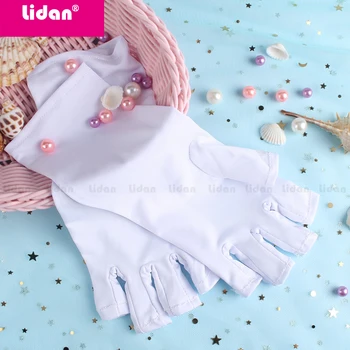 

Anti Radiation Protection Gloves Nail Art Hand UV Light Manicure Gel Glove LED Lamp Shield Fingerless Nail Dryer Tool
