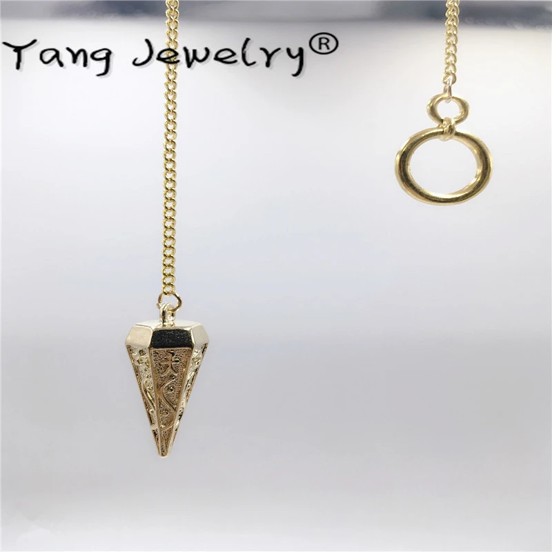 

Reiki pendule de pendulum pendant men Dowsing Healing Pyramid spiritual Reiki pendulums for dowsing meatl Charms Chakra Amulet