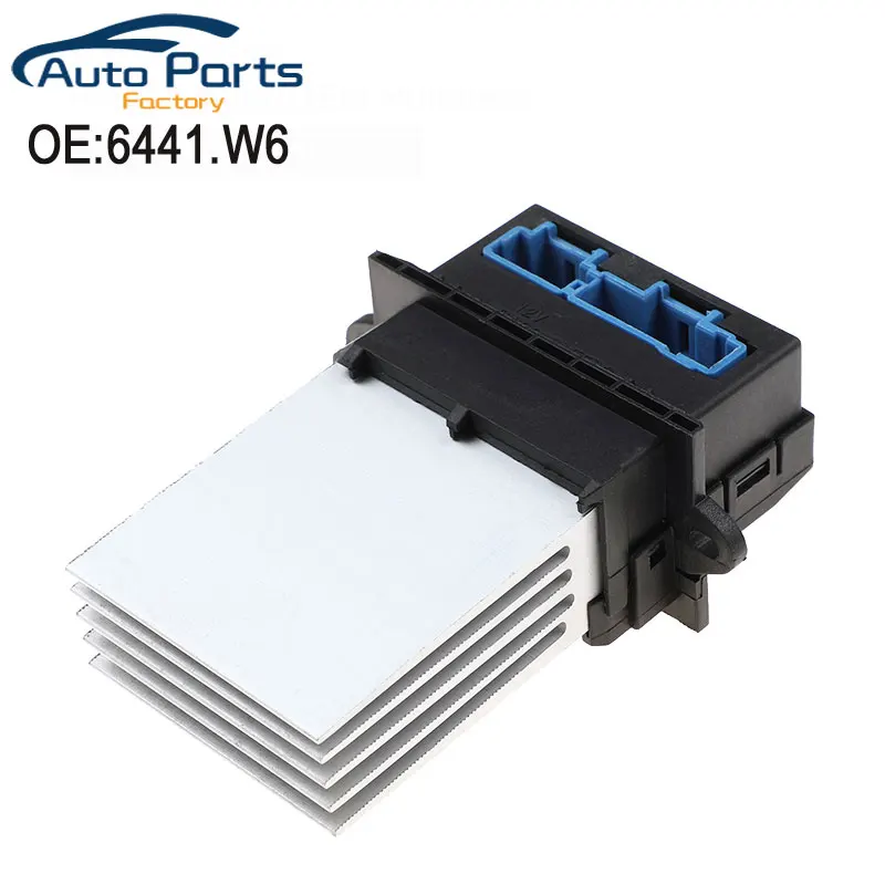 Nuovo Resistore Regolatore Motore Ventilatore Aria Condizionata Per Peugeot Citroen 6441.W6 6441W6