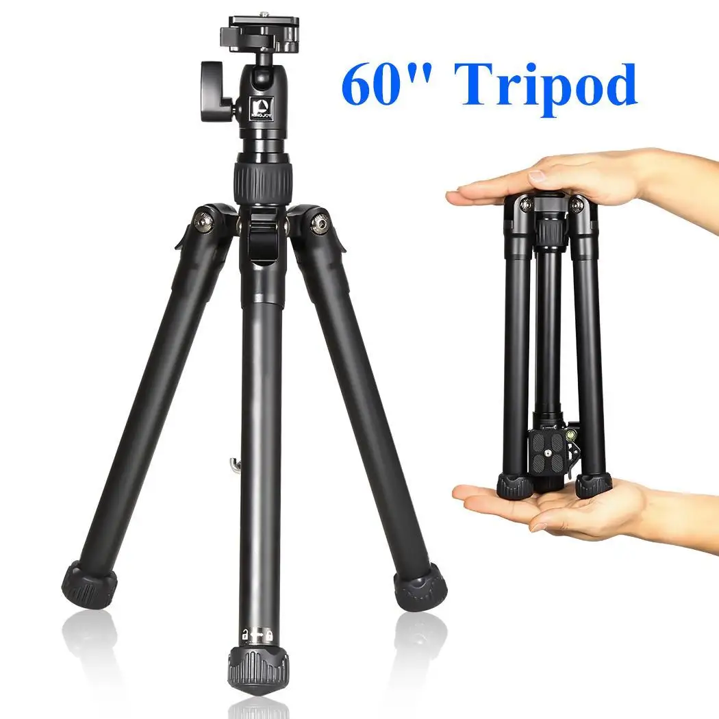 

Portable Lightweight Aluminium Alloy Camera Travel 4 Section Tripod