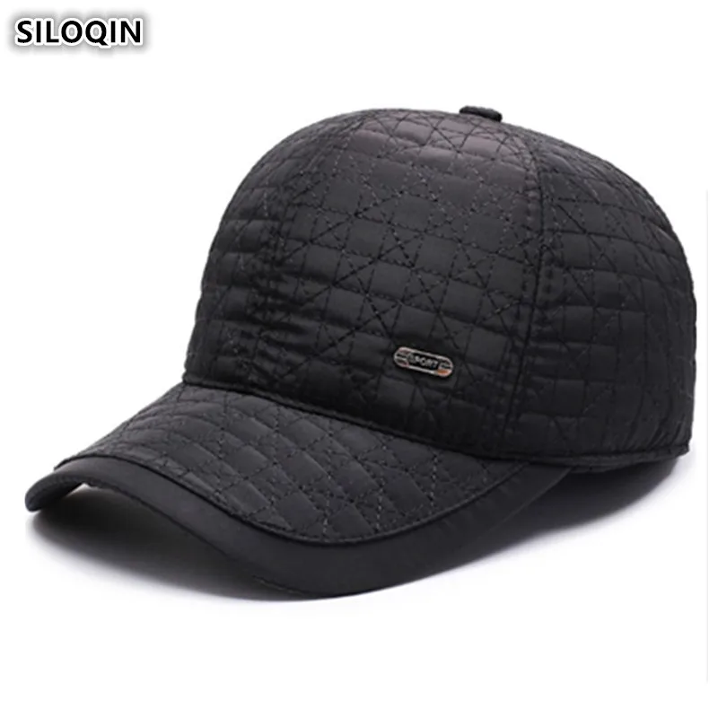 SILOQIN Snapback кепки мужские наушники шапки Теплые бейсбольные s 2019 осень зима новый