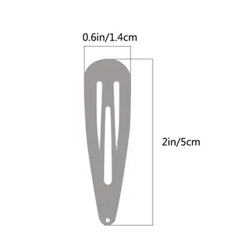 

100 Pcs/pack Cute Girls Hairpin Baby Kids Headwear Child Snap-on Hair Clip Head Accessories Gifts R9JE