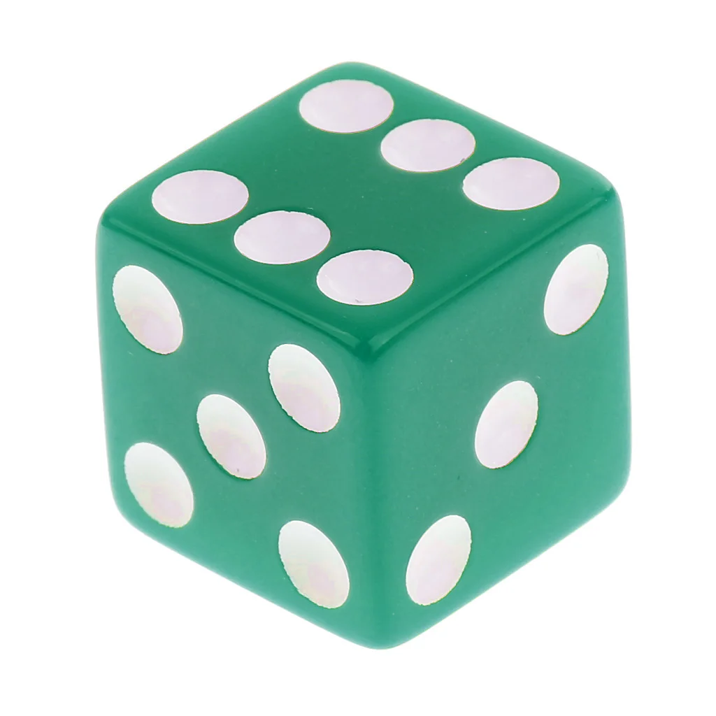 Set/10pcs Six Sided D6 Digital Dice Party Gaming Dice D&D RPG Board Game Parties Board Game Dices Polyhedral Dices