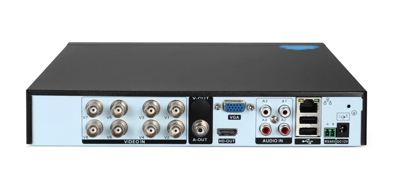 Blue-Ray Panel Xmeye 8CH 8 Channel 8MP 4K H.265+ Hybrid Coaxial 6 in 1 XVI TVI CVI NVR AHD CCTV DVR Surveillance Video Recorder picture 02