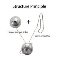 10Pcs Fishing Sinkers 2g/3g/4g/5g/6g/7g/8g/10g/12g Bullet Weight Jigging For Quick Sinking Set For Deep Sea Bass Fishing Tackle 2