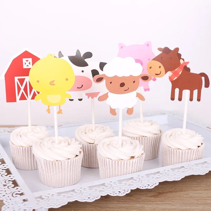 Cakelove набор из 1 шт. вставки для торта карты милых домашних животных фруктовые