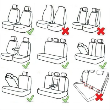 

Auto Seat Cover Inner Dustproof Breathable Wear-resistant For Toyota RAV4 4runner Yaris Venza Parts