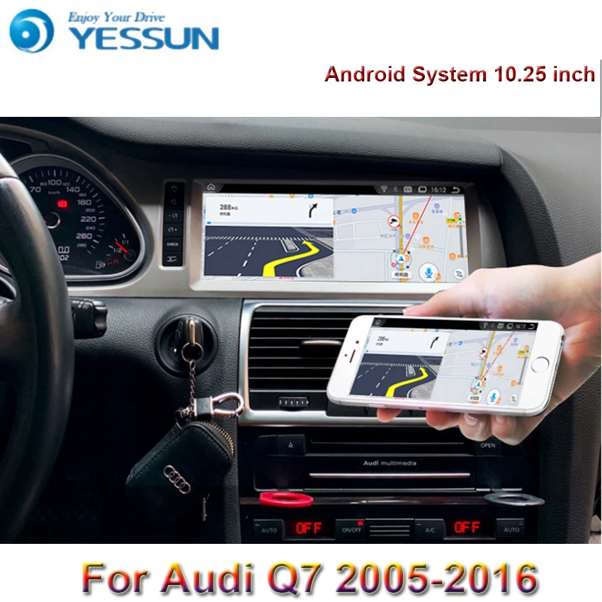Android радио Автомобильный мультимедийный плеер для Audi Q7 2005~ стерео радио gps навигация с Bluetooth