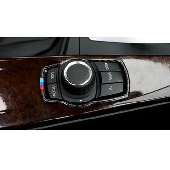 

Parts Multimedia Buttons Trim 1pc Car Frame For BMW 3/4 Series Interior Panel Decal