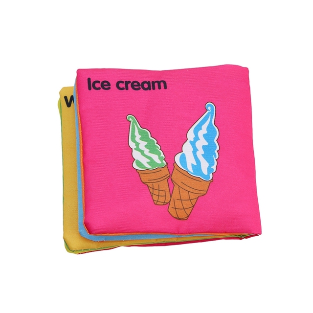 New Soft Cloth Animal Recognize Baby Intelligence Development Learn Picture Cognize Book For Children Learning Education