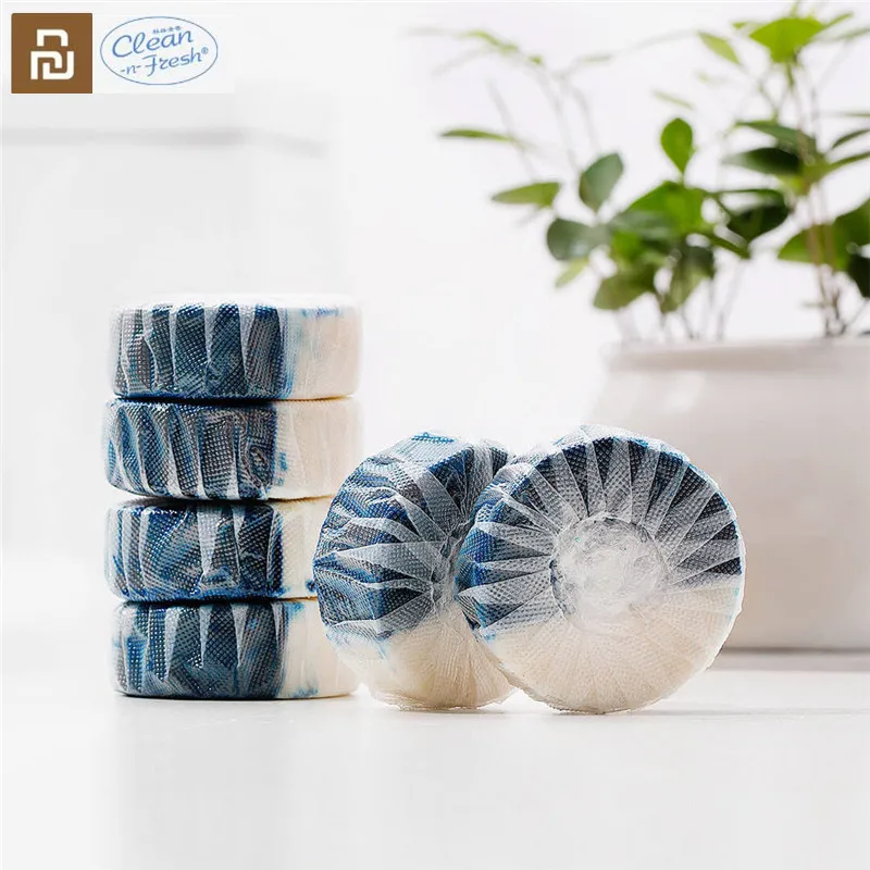 Youpin Clean n fresh Double effect Deodorizing Cleaning Toilet Block Independent Water soluble Film Packaging Anionic Active Fac|Smart Remote Control| - AliExpress
