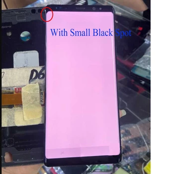 

For Samsung Note 8 LCD Display Touch N950 N950 LCD Display For Samsung Note8 LCD Red Screen and with small black spot as photo