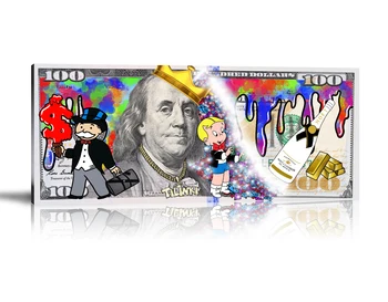 

HD Print Alec Monopoly Oil Painting Home Decor Wall Art on Canvas Tilinki Canvas Printings Canvas Painting
