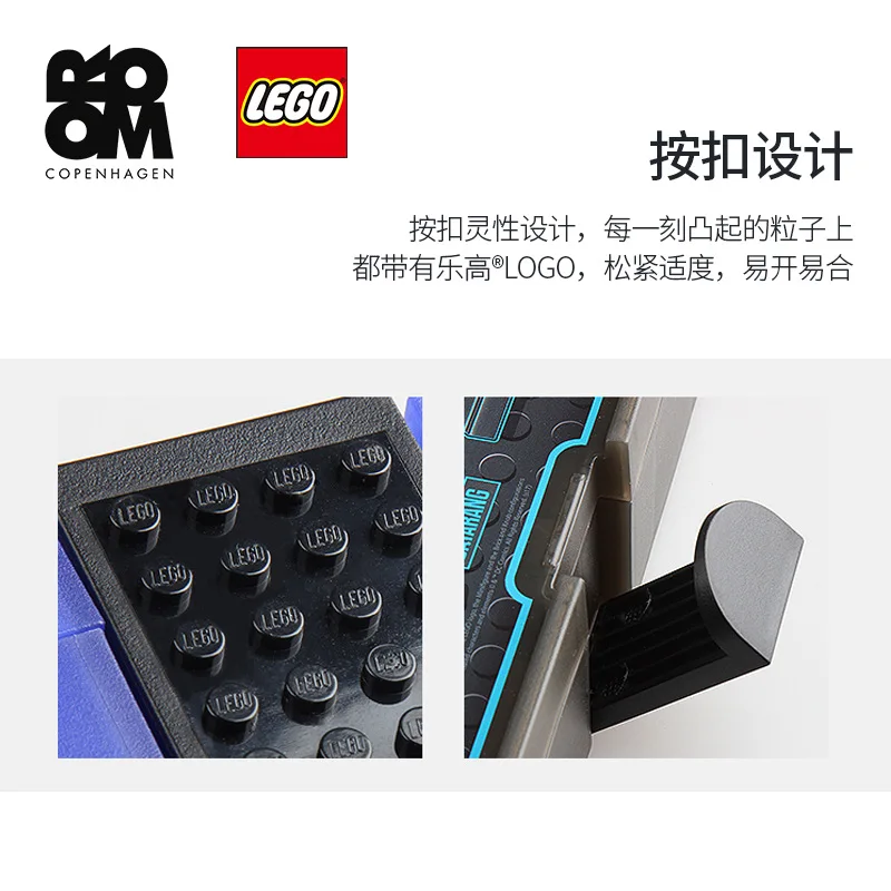 LEGO Lego Phantom Ninja Inserted Building Blocks Boy Toy Phantom Ninja Toy Plastic Storage Box with Lattice