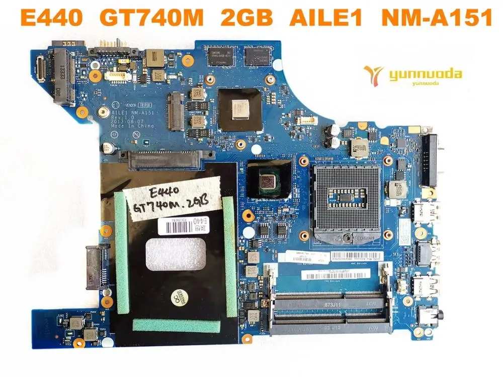 Оригинальный Для Lenovo E440 Материнская плата ноутбука GT740M 2 Гб AILE1 NM A151 испытанное