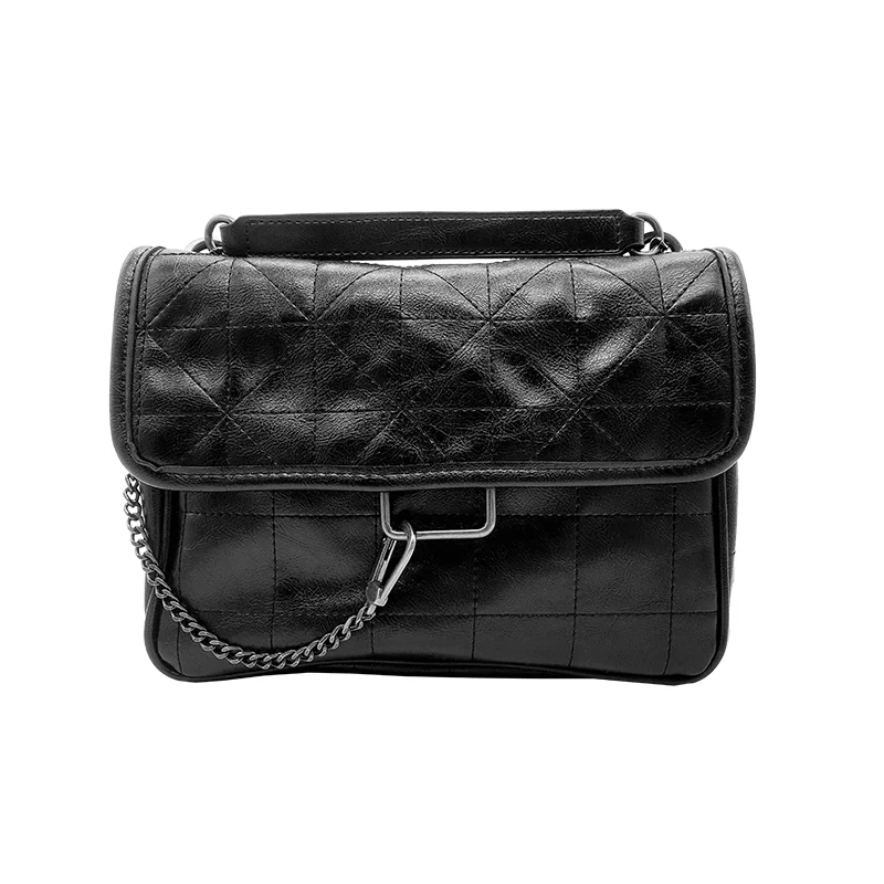 Женская сумка на цепочке из искусственной кожи, мужская сумка, мягкая черная сумка Хобо, женские сумки на плечо, большая вместительность, сумка-шоппер, сумка-тоут