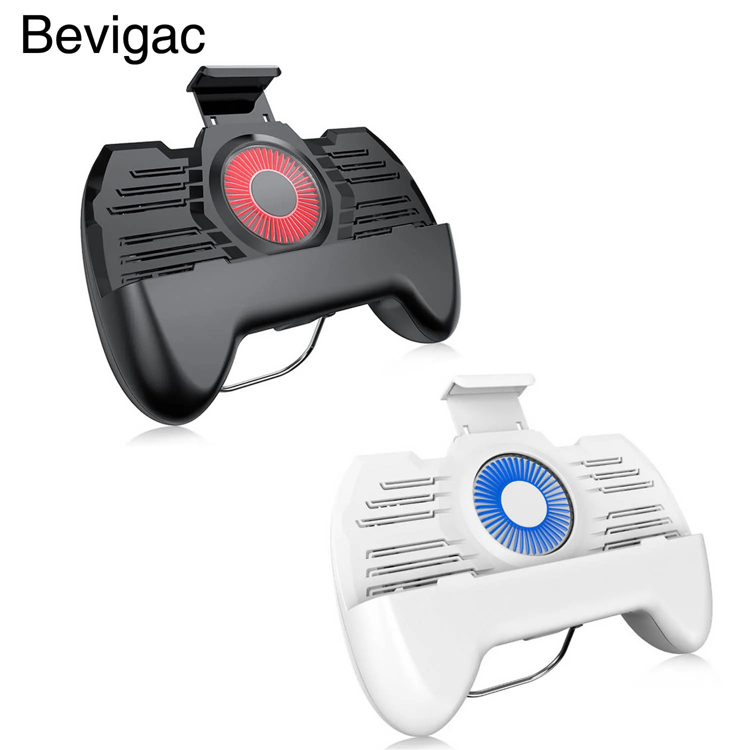 Bevigac смартфон игровой контроллер кулер охлаждающий вентилятор подставка держатель Мобильная мощность для телефона игры PUBG 4-6 дюймов