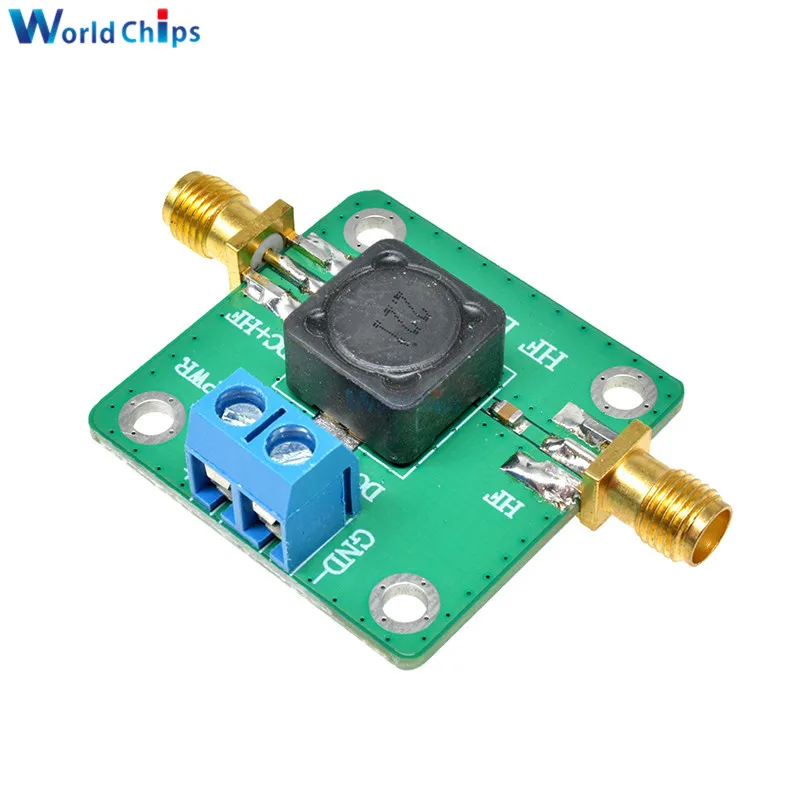 RF микроволновый HF Смещенный тройник 50K 60MHz DC питатель для короткой волны RTL SDR LNA