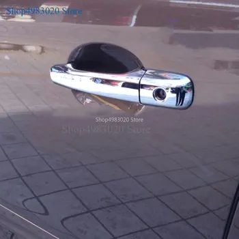 

ABS Chrome Side Door Handle Cover Trim One key hole or With Smart Key Hole 8pcs For VOLVO XC60 2014 2015 2016 styling