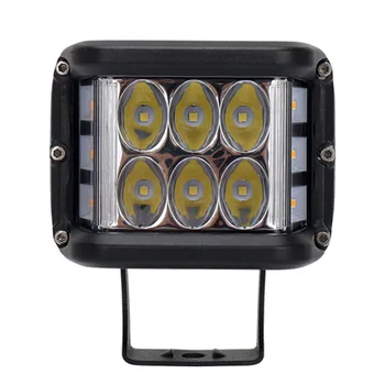 

60W Work Light Three-Sided Luminous Belt Flashing Function Car Light White and Yellow Inspection Lamp