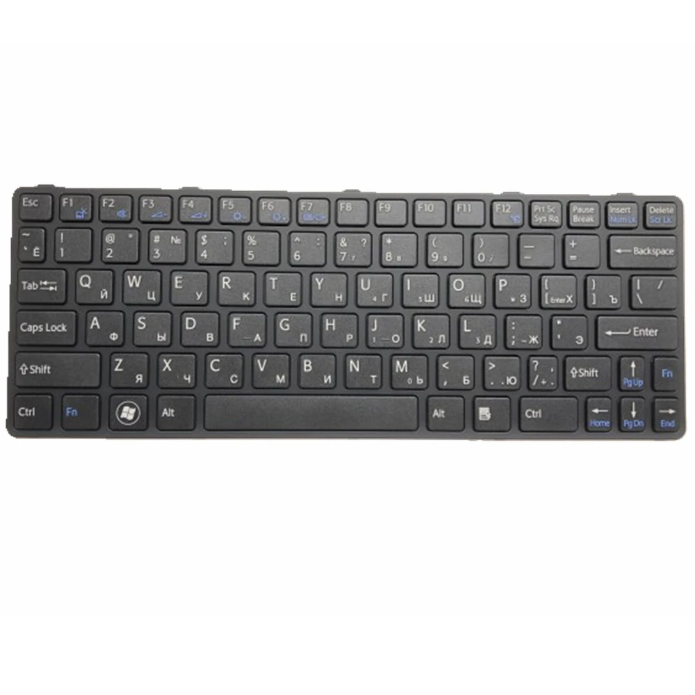 RU Black New FOR SONY SVE 11 SVE11 111A11T 11115CP 11115ECP 11115ECW Laptop Keyboard Russian