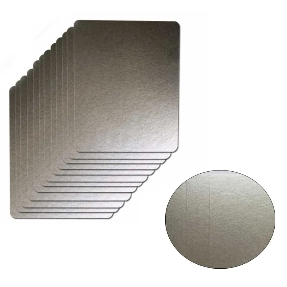 Microwave Oven Mica Plate Mica Sheet 12x15cm 10Pcs microwave oven mica sheet microwave oven spare parts