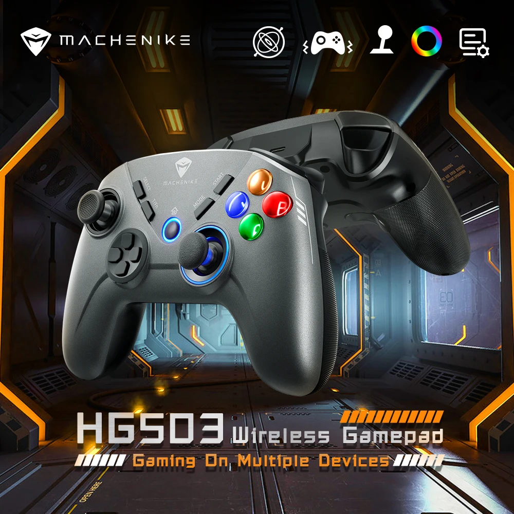 Machenike HG503 Wireless Gamepad Vibration Joystick USB Wireless Game Controller For Switch PS3 Windows Steam TV - ANKUX Tech Co., Ltd