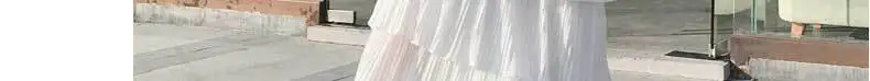 Pei 6875# пышное платье, юбка, весна и лето, новая белая плиссированная синяя юбка Феи средней длины
