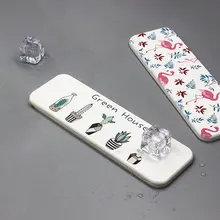 Модная водопоглощающая подставка домашняя зубная щетка кактус Новинка диатомит подставка мыло кухонные аксессуары квадратный коврик для напитков