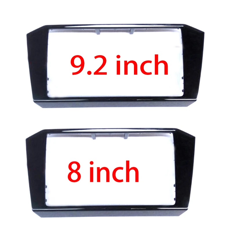 Mib 3 Cd 9.2 Pollici O 8.0 Pollici Box Trim Black Paint Radio Frame Panel Cd Plates Per Passat B8 2018 --