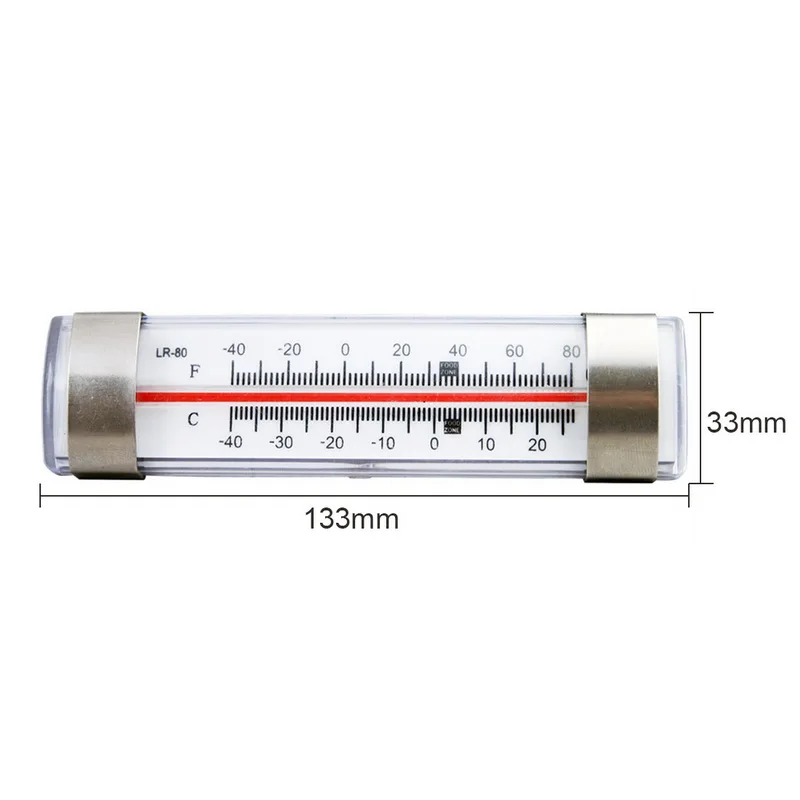 1 шт. термометр для холодильника домашний измеритель температуры с крюком ABS Мини измеритель температуры измерение температуры инструмент
