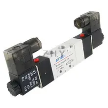 DC 12V 4V230C-08 3 Позиция 5 Путь Пневматический электромагнитный клапан