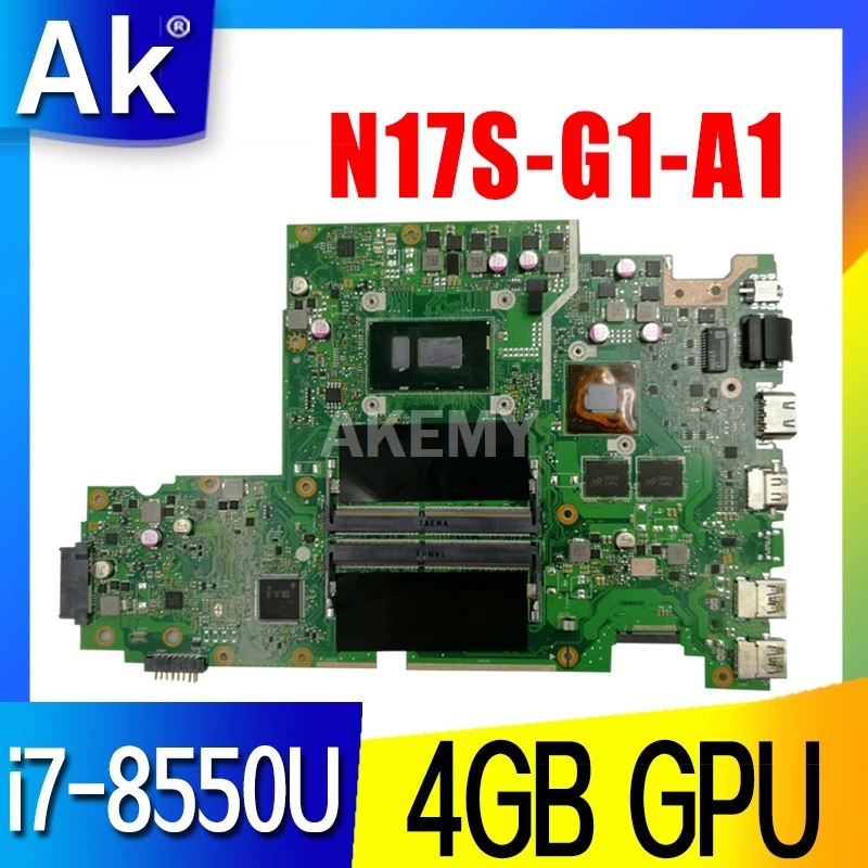 Для For Asus X542U X542UR X542UQ X542UN X542URR X542UQR материнская плата для ноутбука Mainboard 100% тестовая