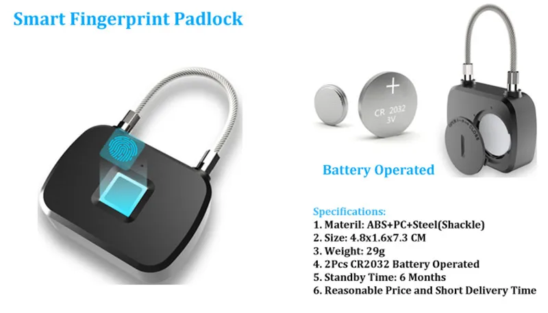 L13 портативный умный Противоугонный замок отпечатков пальцев умный БЕСКЛЮЧЕВОЙ замок для дверной коробки сумка сменная батарея