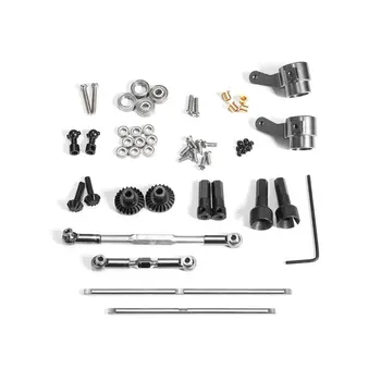 

Upgrade Metal Gear Bridge Axle for WPL C14/C24 JJRC B14/B24 with Screws RC Truck RC Car Parts